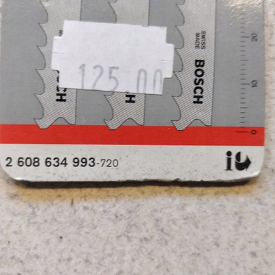 Tehe sharrë vertikale Bosch T345 XF Progressor, set 3 copë, Bi-Metal