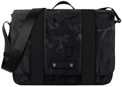 Çantë për laptop Bugatti Camo 49380701, e zezë