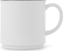 Filxhan porcelani Friesland Jeverland Kleine Brise Mug 0.25L, i bardhë me vijë blu