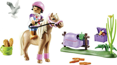 Lodër Puzzle Playmobil Poni i Islandës (70514), 26 elemente