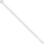 <![CDATA[Lidhëse kabllosh Cable Zip Tie, 4.8x400mm, set 25 copë, e bardhë]]>