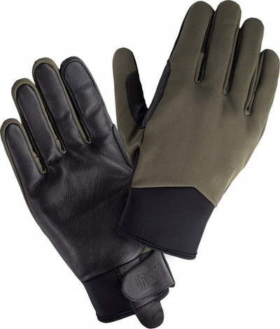 Dorëza teknike Magnum Avio M, softshell dhe lëkurë, për të ftohtë, të zeza me të gjelbër