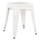 Stol Melita 37x37x45Hcm (HM0096.41), bardhë