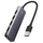 Hub USB UGREEN CM219, 4 porta USB 3.0, USB C, gri