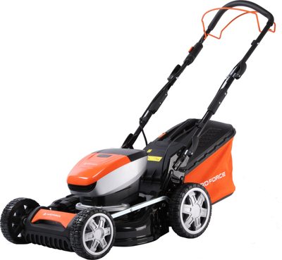 Kositëse bari me bateri Yard Force GR40, 46 cm, bateri 10Ah, portokalli e zezë