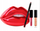 Set buzë Huda Beauty, Matte Liquid Lipstick mini, Lip Pencil, Strobe Liquid Lipstick mini