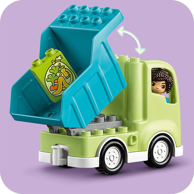 Lodra ndërtimi Lego Duplo Town Recycling Truck, 10987, 2+ vjeç, shumëngjyrëshe