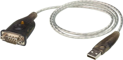 Adapter USB në RS 232 ATEN UC232A, USB 2.0, 1m, i zi