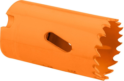 Sharrë rrethore bi-metal NEO Tools 57-908, diametër 25mm, për stërvitëse, portokalli