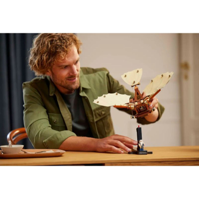 Set LEGO Icons Leonardo Da Vinci's Flying Machine 10363, 493 pjesë, bezhë