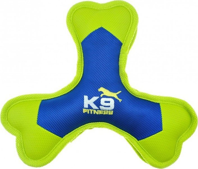 Lodër për qen Zeus Tough Nylon Tri Bone, najlon i fortë, 24 x 5 x 24 cm, me shumë ngjyra