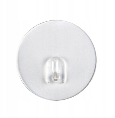 Закачалка за пешкири Aptel OVAL HOOK 3562900, со неколку куки, транспарентна 68mm