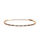 Byzylyk për femra Daniel Wellington Classic Tennis DW00401115, i artë rozë