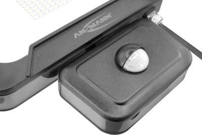 Prozhektor muri LED Ansmann WFL800S, 10W, me sensor levizjeje, i zi