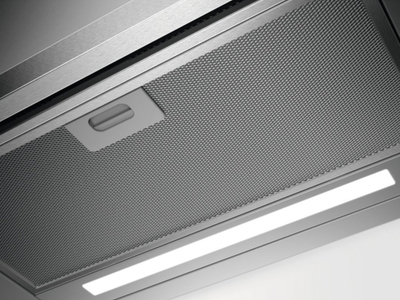 Kapak aspirimi i integruar AEG DPE5660M, LED, inox