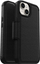 Futrollë OtterBox Strada për iPhone 14, lëkurë natyrale, tip portofol, e zezë