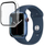 Kapak mbrojtës FIXED Pure Cover për Apple Watch Series 8, 41mm, xham i kalit, transparent