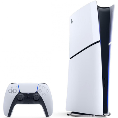 Konzolë lojërash Sony PlayStation 5 Slim Digital Edition, 1TB, e bardhë