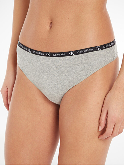 Mbathje për femra Calvin Klein CK96, 2 copë, të zeza/hirta