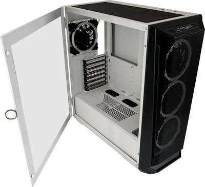 Куќиште за компјутер LC-Power 805BW Holo-1_X, Midi Tower