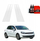 Folie mbrojtëse për shtyllë B Grizz, 4in1, Volkswagen Golf 6 Hatchback 5D 2008-2013, transparente