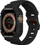 Rrip me kornizë Skinarma Mecha 2-in-1 për Apple Watch 49mm, TPU, i zi