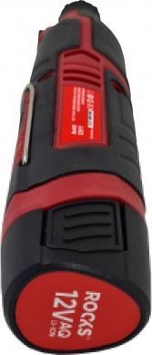 Прав мелен електричен алат Rooks OK-03.4068 AQ-12, 12V, 32000 RPM, црвено-црн