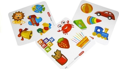 Tabla magnetike për kalamaj Magnetic Board, me shkronja dhe numra, me molbert, rozë