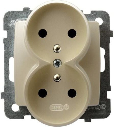 Prizë dyshe Ospel Karo GP-2SRZ/m/42, me uzemim, ecru pearl