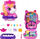 Lodër kompakte Polly Pocket Pony Rodeo, set lojërash, me kukulla dhe kuaj të vegjël, shumëngjyrëshe
