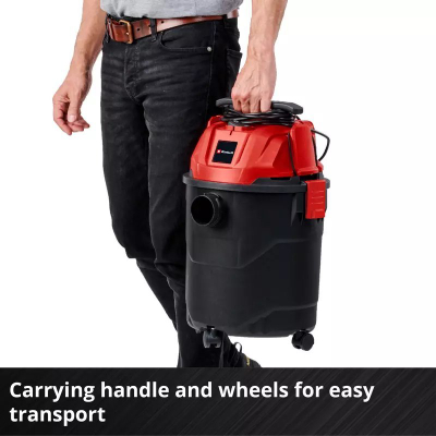 Fshesë industriale Einhell TC VC 1820, 1250W, 20L, gri