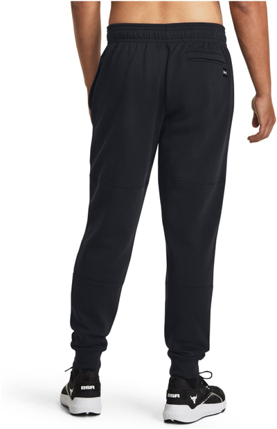Спортски панталони Under Armour Project Rock Rival Fleece, за мажи, црни