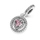 Varëse për byzylyk Pandora Double Halo Heart Dangle, e argjendtë