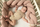 Mbrojtës krevati BABYMATEX Muslin Knitted Braid, 200 cm, rozë