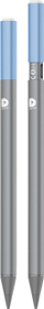 Laps dixhital DEQSTER Pencil 2, palm rejection, USB‑C, i bardhë