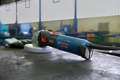 Bruskullë këndi Bosch Professional GWS 17-125 TS, 125 mm, 1700 W, blu