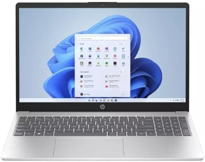 Laptop HP 15 fc0043ny, 15.6" FHD, Ryzen 3 5425U, 8GB 256GB, argjendtë