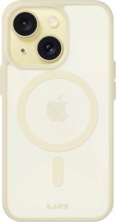 Kapak telefoni LAUT Huex Protect për iPhone 14 Plus 15 Plus, MagSafe, i verdhë