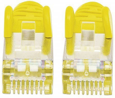 Kabllo rrjeti Intellinet Patch Cable Cat6A, 0.25m, S/FTP, e verdhë