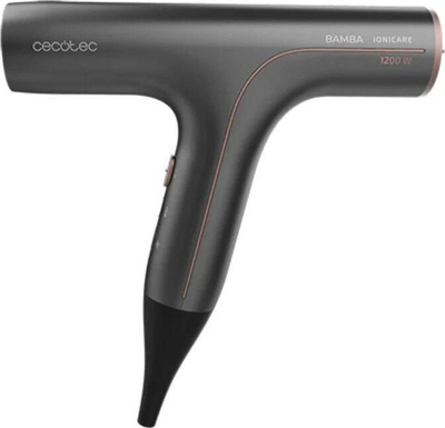 Tharëse flokësh Cecotec Bamba Ioni Care 6000 Rockstar Soft Pro, me jone, e zezë