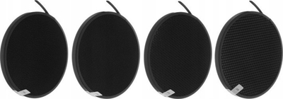 Grilë ndriçimi GlareOne Grid Kit për reflektor standard, set aksesorësh, e zezë