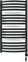 Tharëse elektrike peshqirësh TERMA D01, 50 x 96 cm, çelik, gri