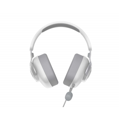 Kufje gaming Havit H2230D, me mikrofon, me kabllo, të bardha gri