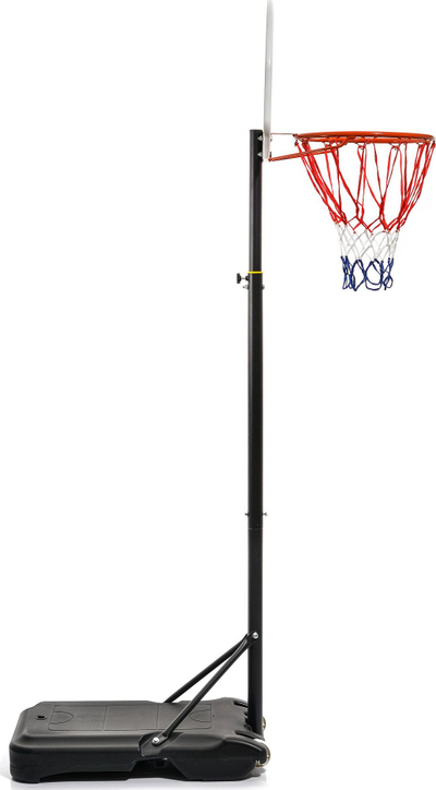 Kosh basketbolli Meteor Boston 18, i rregullueshëm 160-210 cm, bazë 35L, i zi