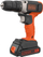 Makinë shpimi Black+Decker BCD001C1, pa kabllo 18V, LED, portokalli