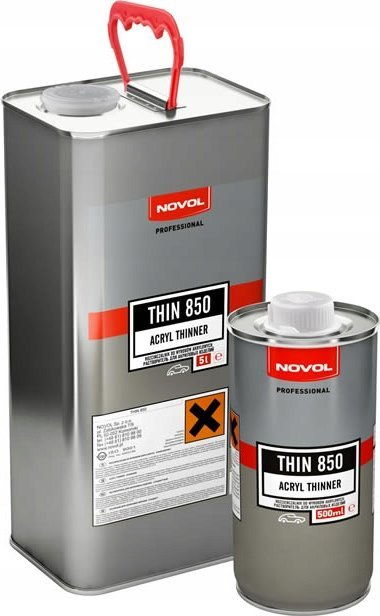 Hollues akrilik Novol Thin 850, 0.5L, standard