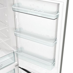 Frigorifer kombinim Gorenje NRK61CS2XL4, No Frost, inox, argjendtë