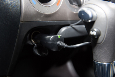 Përshtatës çakmaku Transcend për dashcam, micro USB, me kabllo të gjatë, i zi