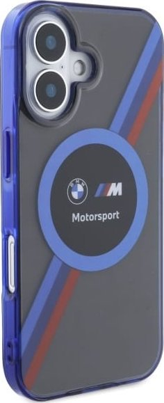 Mbulesë telefoni BMW Motorsport BMHMP16S23HTPUK për iPhone 16 6.1", hardcase, e zezë