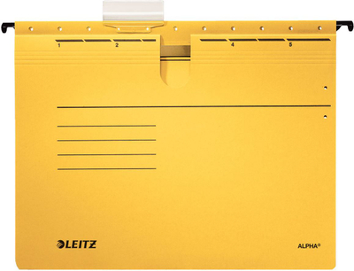 Dosje Leitz Alpha (19840015), A4, e verdhë
